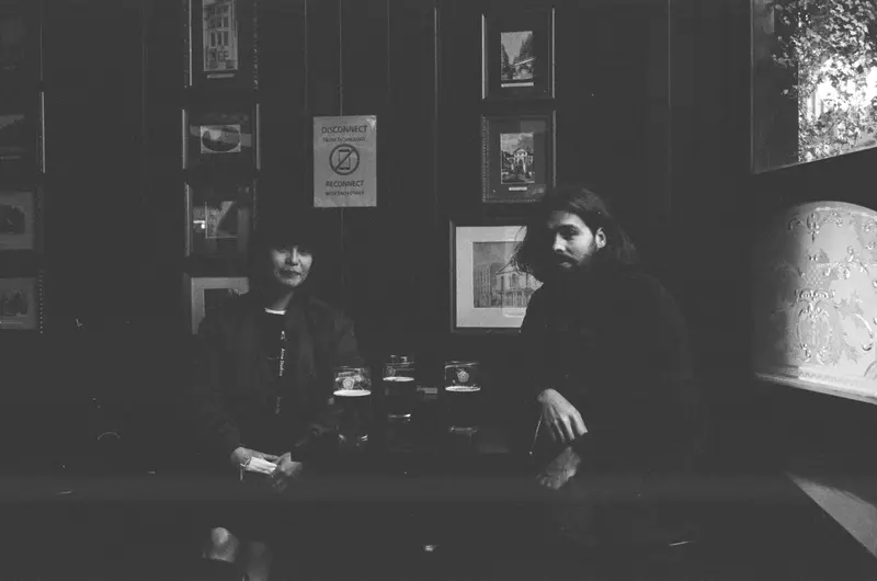 In the pub