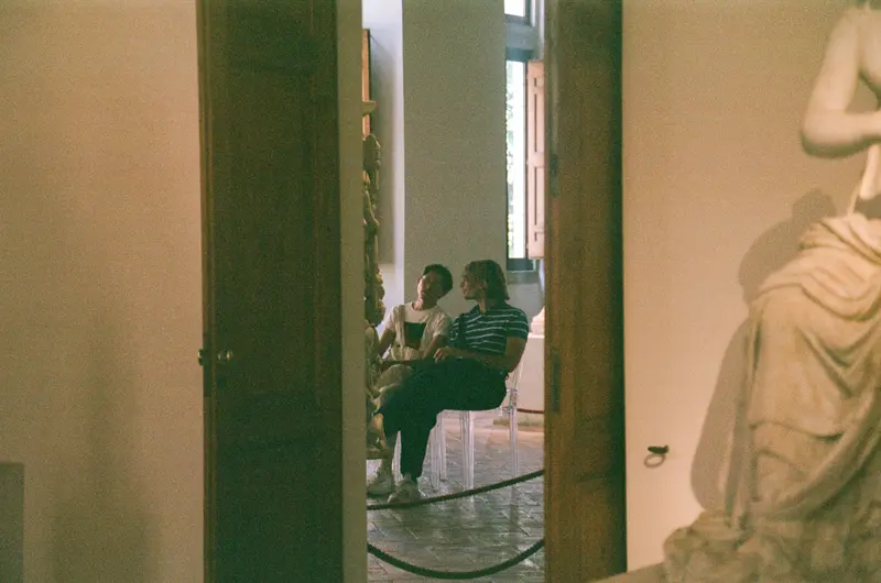 In the museum