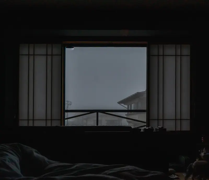 Morning in the ryokan